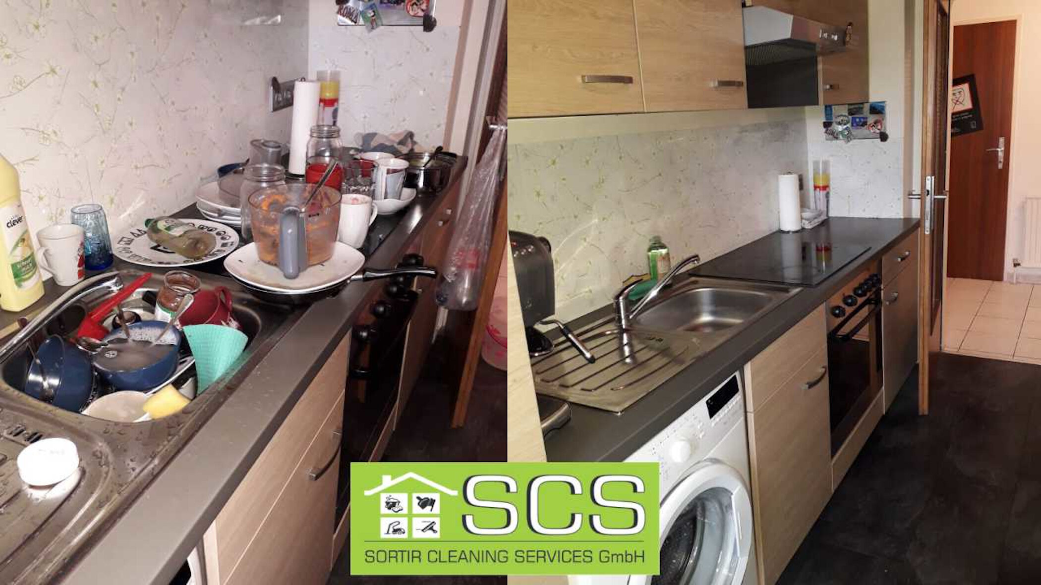 Küchenreinigung von SCS sortir cleaning services GmbH